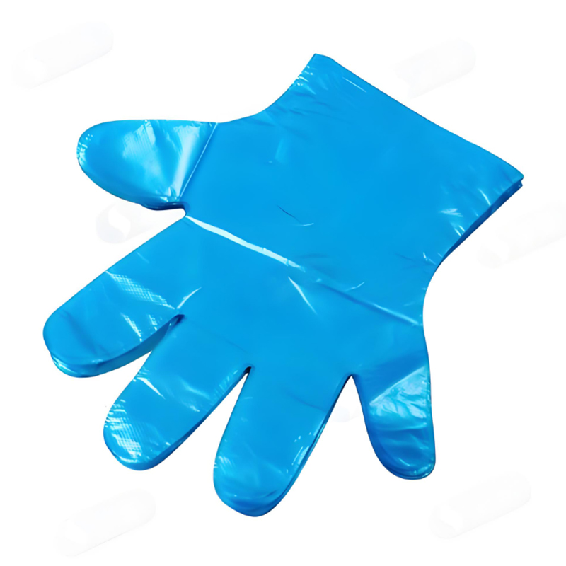 Rękawice antybakteryjne, odporne na kwasy i zasady Niebieskie rękawice HDPE